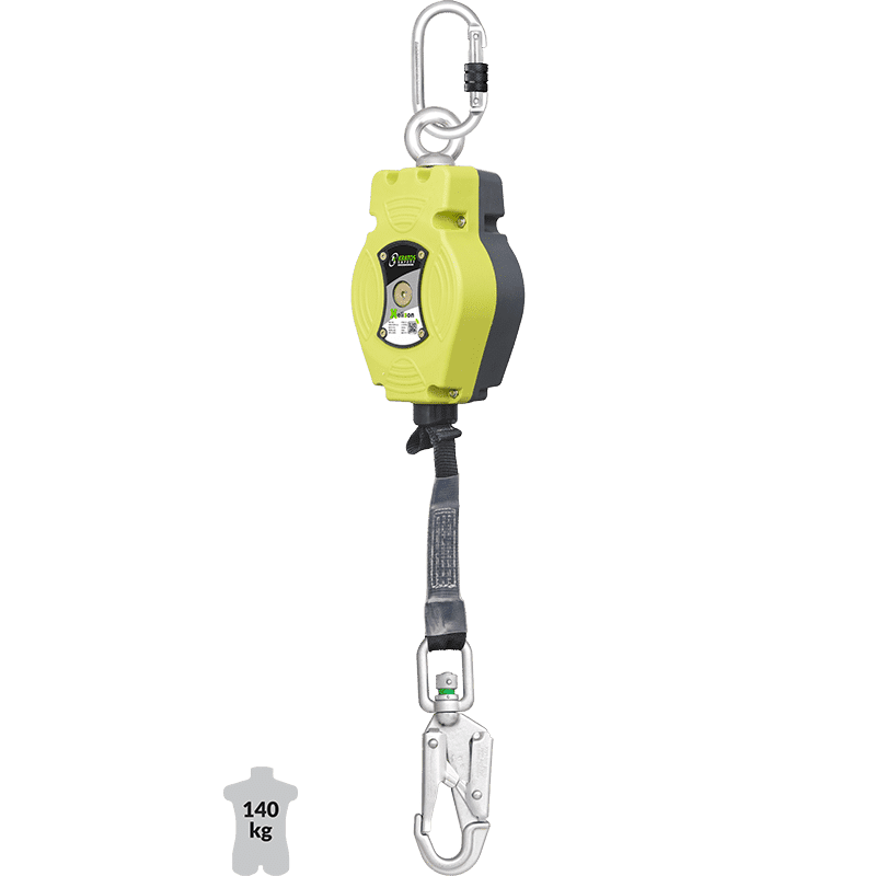 ANTI-CHUTE RAPPEL AUTOMATIQUE À SANGLE - SANS ABSORBEUR | Corderie Dor Maroc