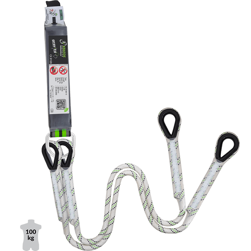 LONGE DOUBLE – SANS CONNECTEUR | Corderie Dor Maroc