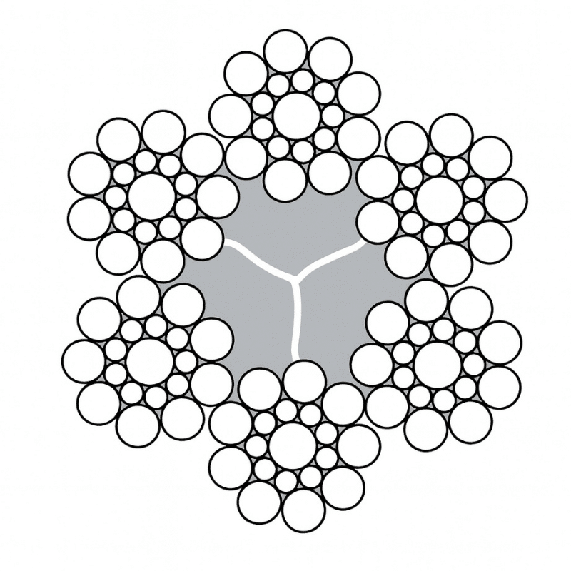 PÊCHE 6x19S FC | Corderie Dor Maroc